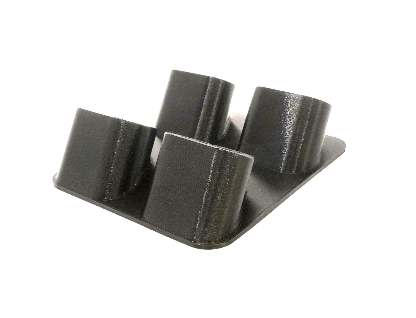 ProteusMounts Battery Holder for Milwaukee M12 - Compatible with Milwaukee 12V Batteries - Holds 2-10 Batteries - Wall Mount - Made in The USA