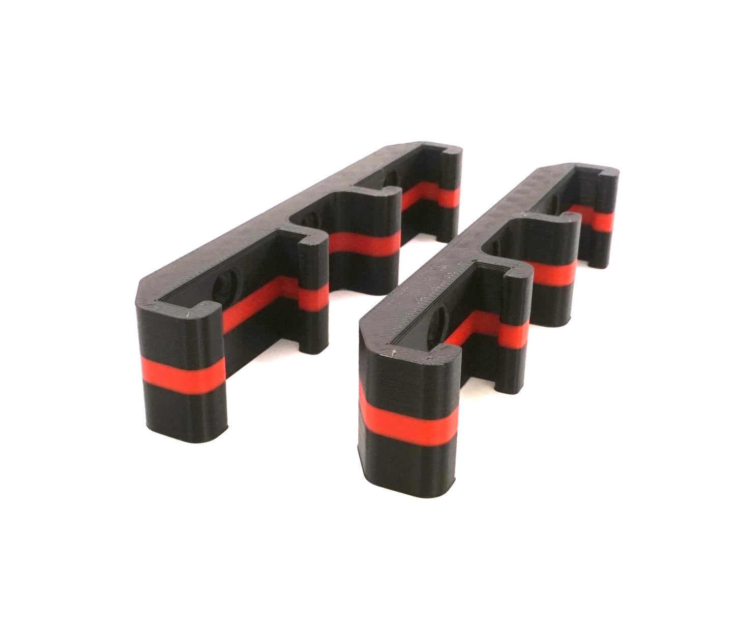 ProteusMounts Battery Holder for Milwaukee M18 - Compatible with Milwaukee 18V Batteries - holds 4 batteries - Wall Mount - Made in The USA