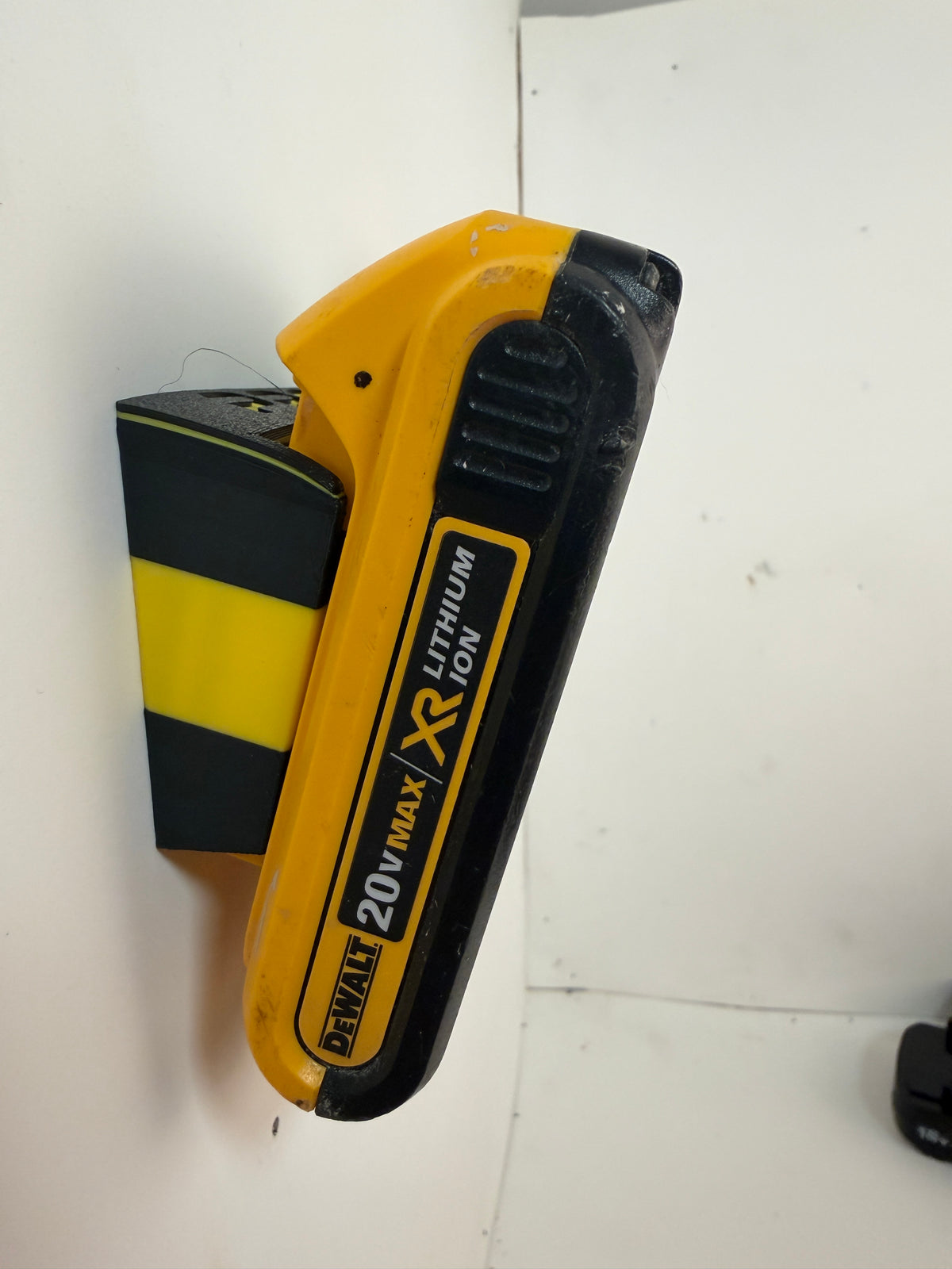 20V & 60V DEWALT Battery Holder – 2 Pack Proteus Mounts Secure-Lock Battery Mounts – Holds Up to 6 Compatible DEWALT 20V or 60V Batteries