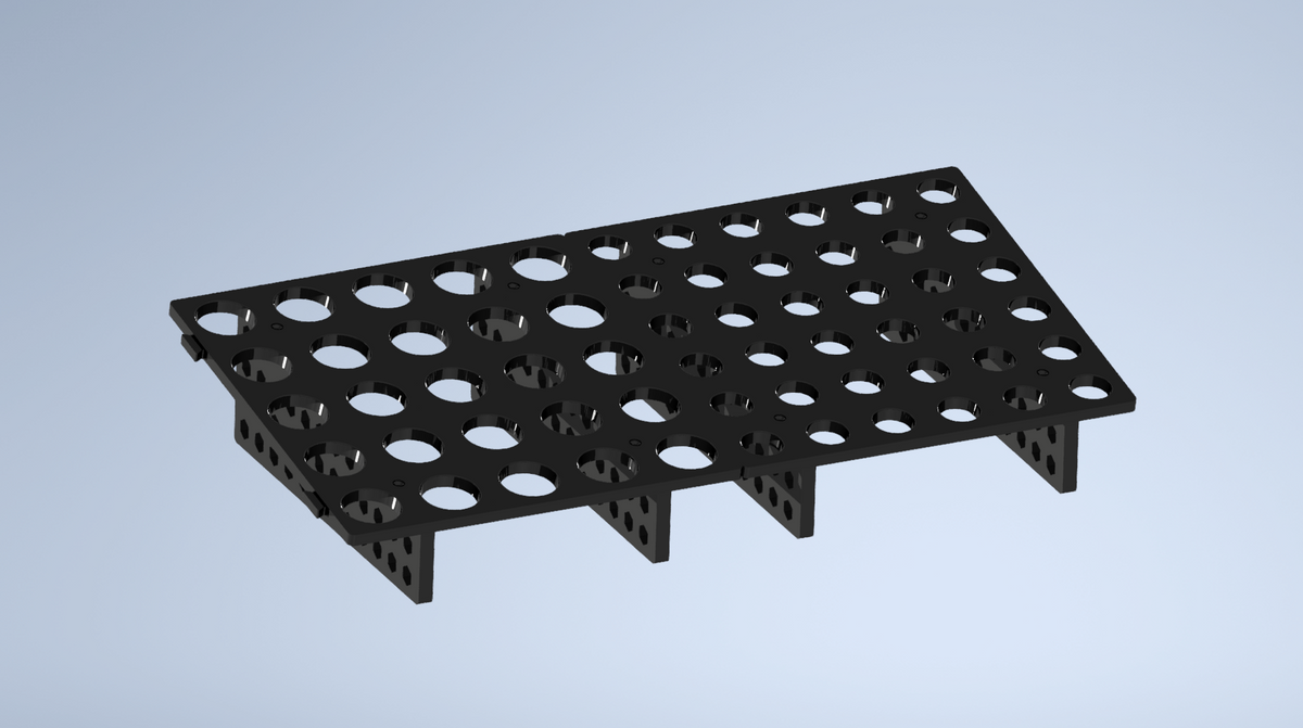 Modular CAT30/CAT40 Tool Rack (Holds up to 36 Tools)