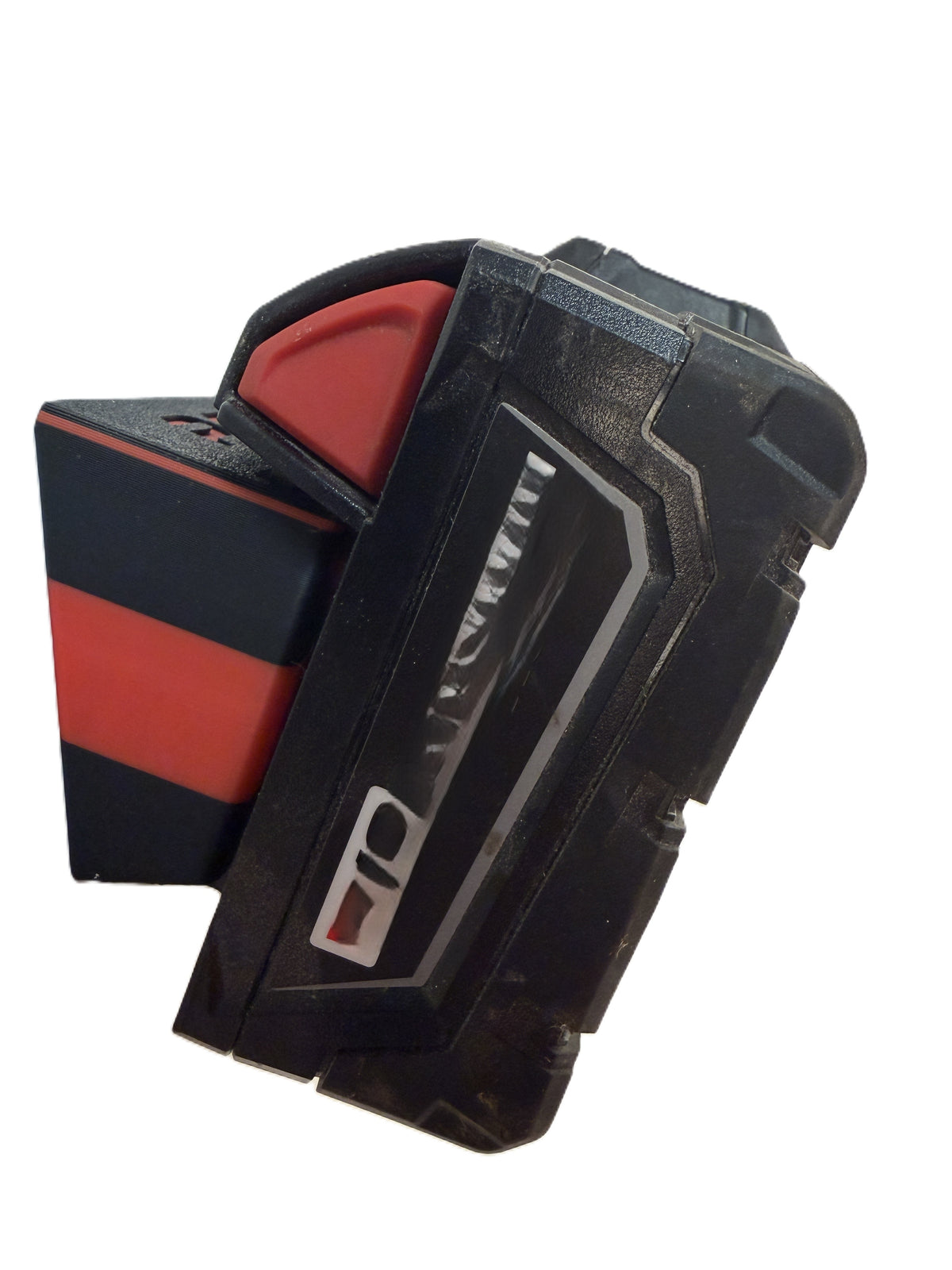 Milwaukee M18 and Forrge Battery mount. 2 pack holds up to 6 battries