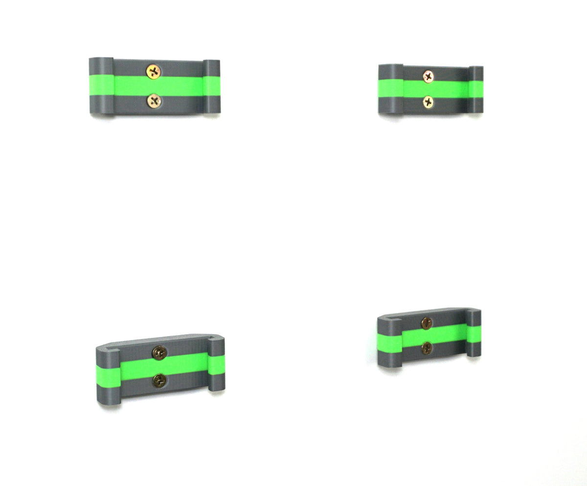Ryobi 40V Battery Holder Wall Mount 4 Pack - Compatible with Ryobi 40V Batteries - Made in USA