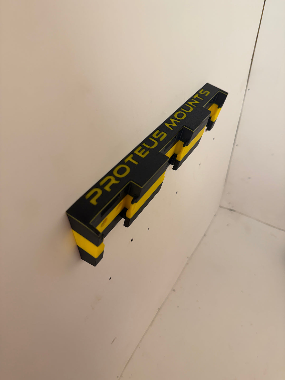 20V & 60V DEWALT Battery Holder – 2 Pack Proteus Mounts Secure-Lock Battery Mounts – Holds Up to 6 Compatible DEWALT 20V or 60V Batteries