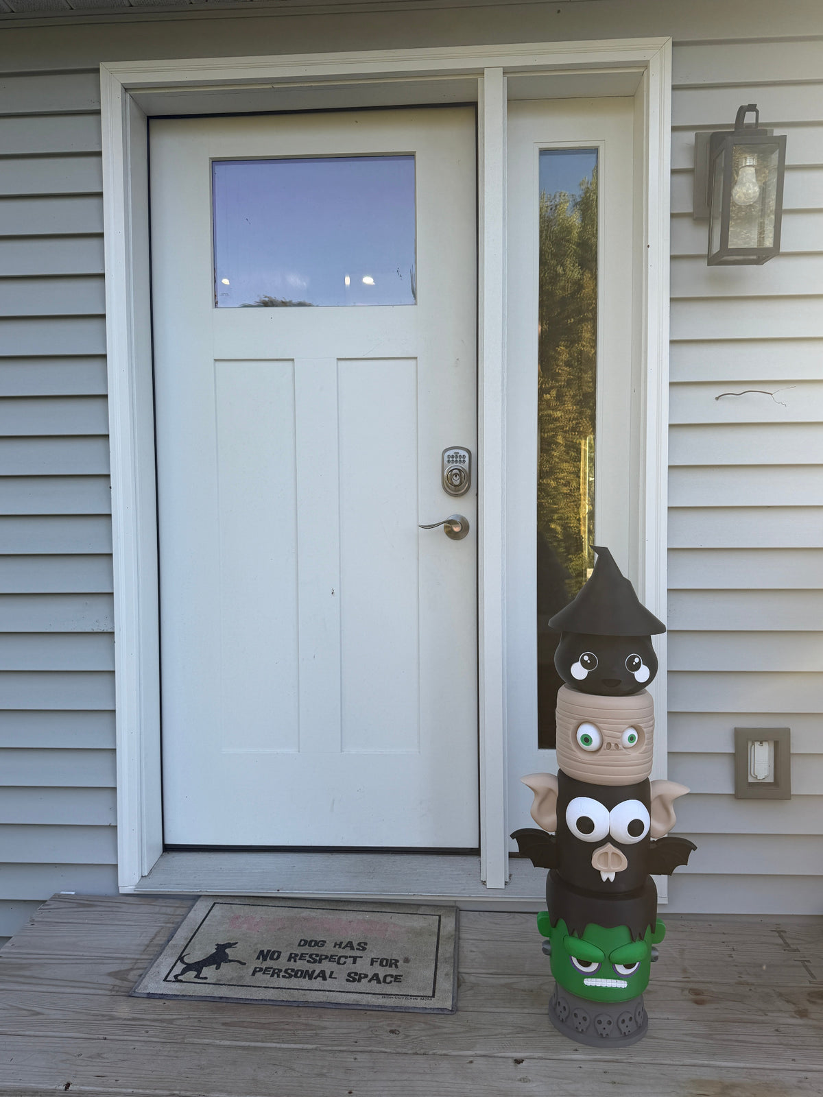 Assembled Build Your Own Halloween Totem Pole